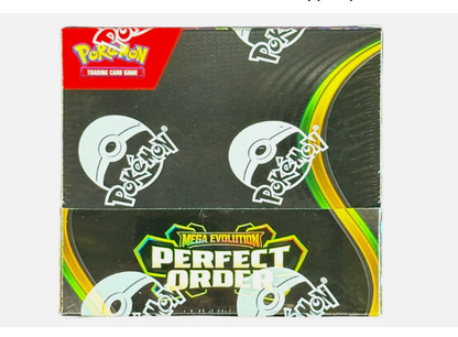 2026 Pokémon Perfect Order Mega Evolution TCG Factory Sealed Booster Box (36 Packs)
