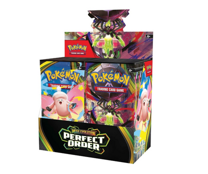 2026 Pokémon Perfect Order Mega Evolution TCG Factory Sealed Booster Box (36 Packs)