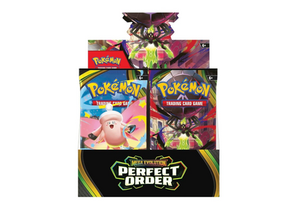 2026 Pokémon Perfect Order Mega Evolution TCG Factory Sealed Booster Box (36 Packs)