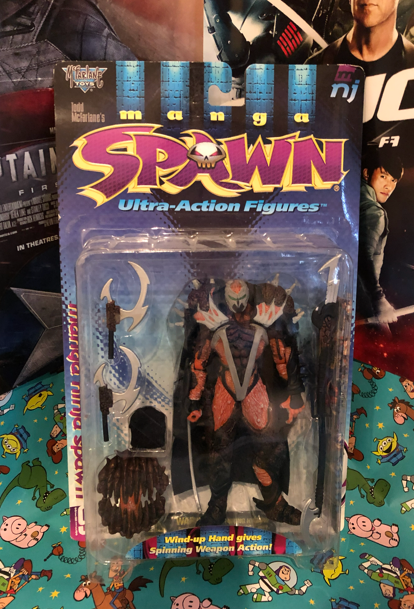 1997 McFarlane Ultra Action Figures Manga Ninja Spawn