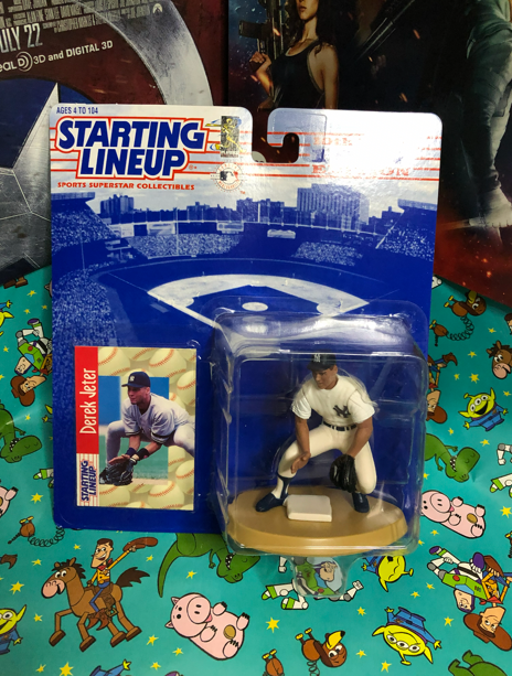 Derek Jeter New York Yankees Starting Lineup Baseball MLB HOF~2012