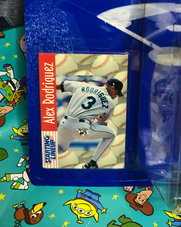 Alex Rodriguez 1997 Starting Lineup Seattle Mariners ~ throwing