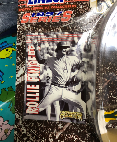 Starting Lineup Cooperstown Collection 1997 Series: Rollie Fingers Oakland A's
