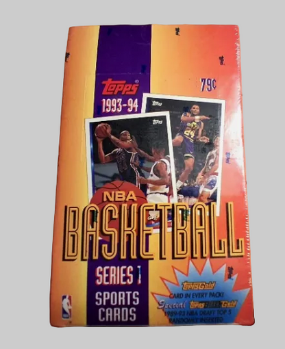 1993-94 Topps NBA Basketball cards Series 1 - sealed box