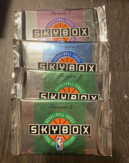 1992-93 Sky Box NBA Basketball Cards Series 2 - Sealed Packs