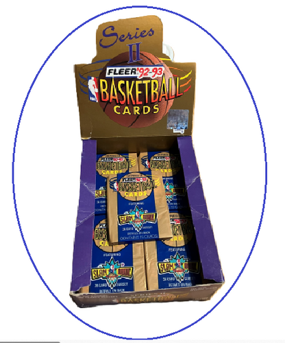 1992-93 FLEER-II Basketball Cards 'Sealed Pack'
