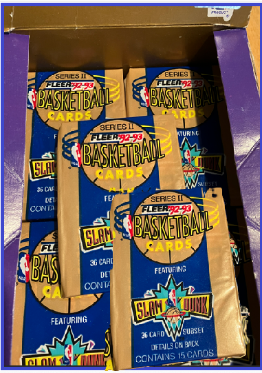 1992-93 FLEER-II Basketball Cards 'Sealed Pack'