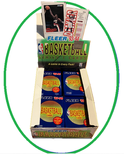 1993-94 FLEER Series I NBA Basketball Cards – Sealed PACK