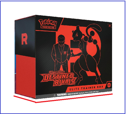 Destined Rivals Elite Trainer Box - SV10: Destined Rivals (DRI)