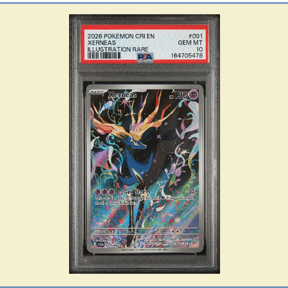 2026 POKEMON CRI EN-CHAOS RISING 116 MEGA GRENINJA EX SPECIAL ILLUSTRATION RARE - PSA 9 (Copy)