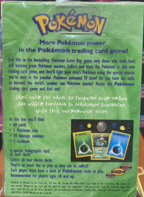 Pokémon TCG - Gotta Catch'em all Overgrowth Theme Deck